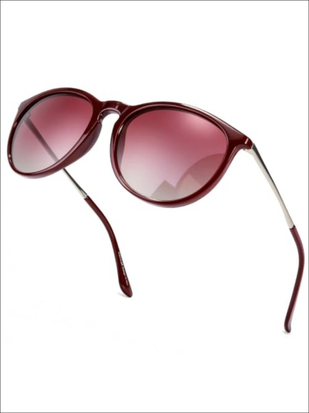 Cat Eye Mirrored Polarized Sunglasses UV Protection TAC Lens